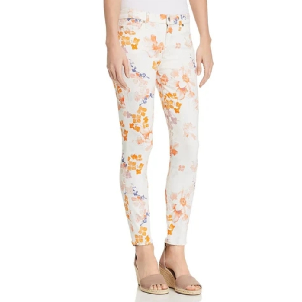 NWT 7 for all mankind floral jeans